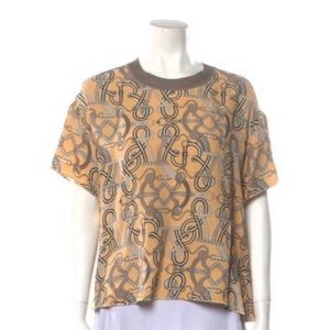 Hermes silk T-shirt